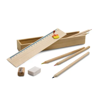 Doodle – Set de dessin fourni dans une boîte en bois