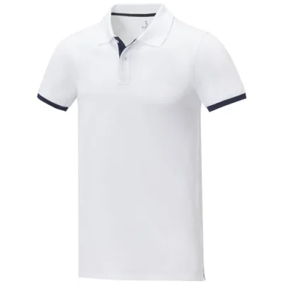 Polo de 200 g/m² Morgan manches courtes deux tons homme