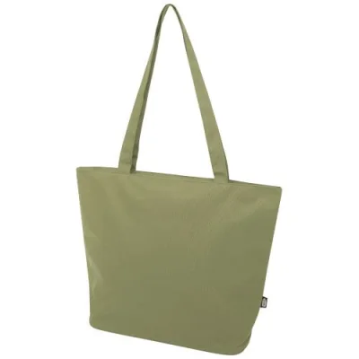 Sac shopping Panama de 20 L avec fermeture éclair recyclé certifié GRS
