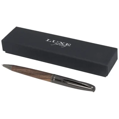 Stylo à bille avec corps en bois Loure (encre noire)