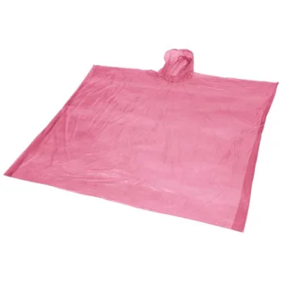 Poncho jetable pour la pluie avec pochette de rangement Ziva