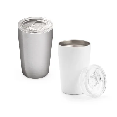 Slider – Verre de voyage pour sublimation 380mL en acier inox