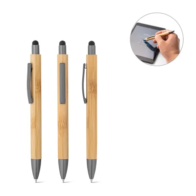 Zola – Stylo bille en bambou avec finitions mattes