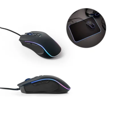 Thorne Mouse RGB – Souris gaming avec câble de 1.5m et lumières LED RVB en ABS