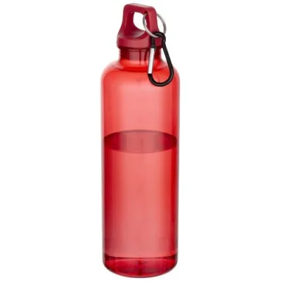 Bouteille d’eau Oregon de 750 ml en plastique recyclé certifié RCS avec mousqueton