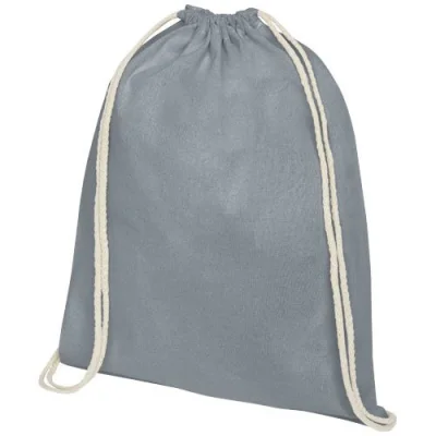 Sac à dos Oregon en coton de 140 g/m² avec cordon de serrage 5L