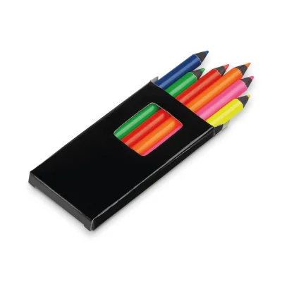 Memling – Boîte à crayons avec 6 crayons de couleur