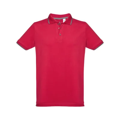 THC Rome – Polo bicolore en coton pour hommes