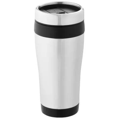 Gobelet avec isolation Elwood de 410 ml en acier inoxydable recyclé certifié RCS