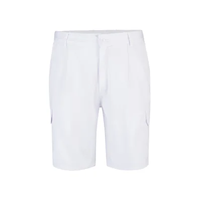 VL Chione – Bermuda sergé, multipoches (200g/m²), en coton (35%) et polyester (65%)