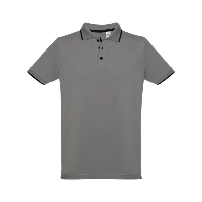 THC Rome – Polo bicolore en coton pour hommes