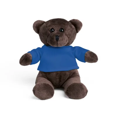 Bear – Peluche en polyester, en forme d’ours, avec t-shirt