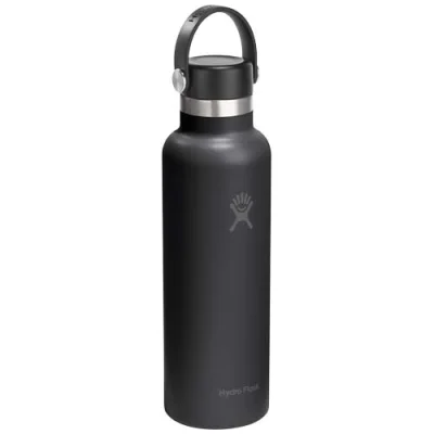 Gourde Hydro Flask à goulot standard, 621 ml, en acier inoxydable isotherme