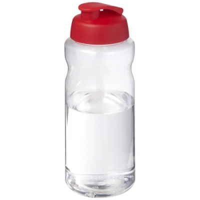 Bouteille de sport H2O Active® Base Pure de 1 L à couvercle rabattable