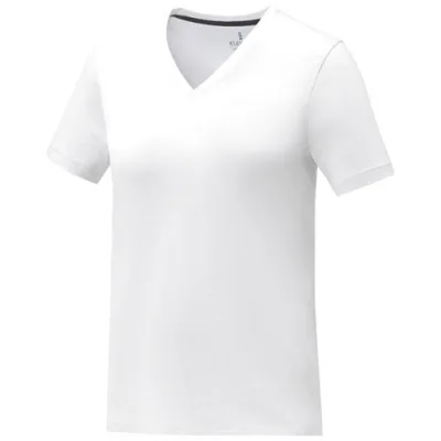 T-shirt Somoto manches courtes col V femme