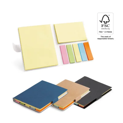 Lewis – Bloc-notes de feuilles repositionnables avec 7 ensembles