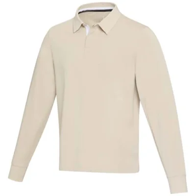 Sweatshirt de rugbyen coton organique Clyde unisexe