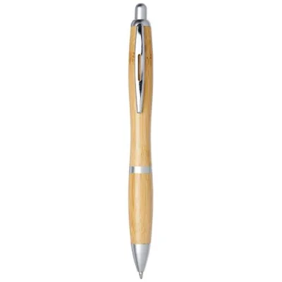 Stylo bille en bambou Nash (encre bleue)