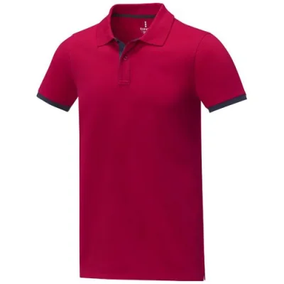 Polo de 200 g/m² Morgan manches courtes deux tons homme