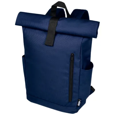 Sac à dos Byron de 18 L en RPET GRS 15,6" avec dessus enroulable