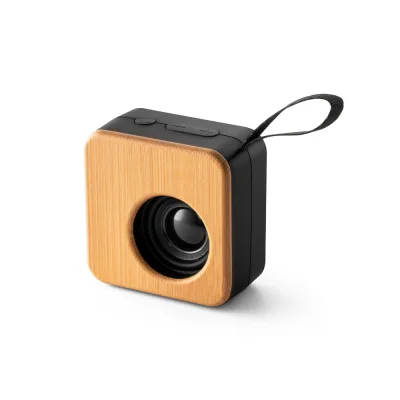 Mayer – Enceinte portable 3W avec 4h d'autonomie en bambou et ABS recyclé (100 % rABS)