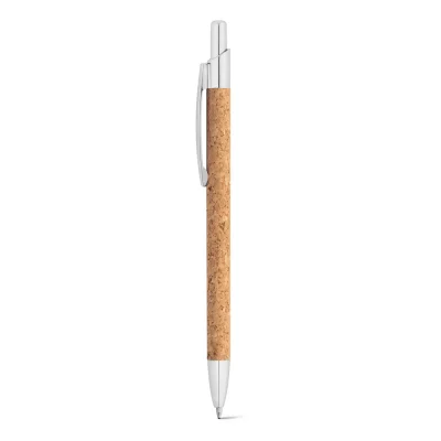 Natura – Stylo en liège et aluminium recyclé (100 % rAL) avec clip