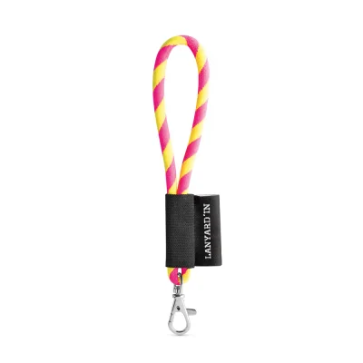 SET Lanyard TUBE Short (Ø 7 mm) avec mousqueton à doigt de 9 mm
