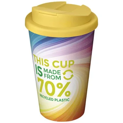 Gobelet avec isolation Brite-Americano® Eco de 350 ml et anti-déversement
