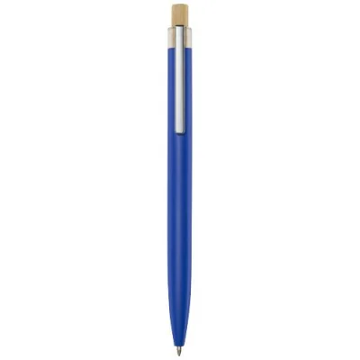 Stylo bille en aluminium recyclé Nooshin (encre bleue)