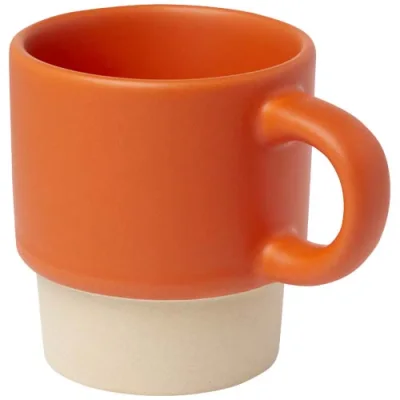 Tasse à espresso empilable Olympia de 130 ml avec fond en argile