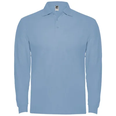 Polo de 220 g/m² Estrella à manches longues pour homme