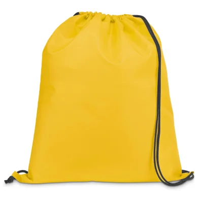 Carnaby – Sac à dos 210D avec cordons de serrage noirs