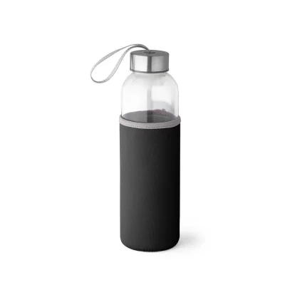 Raise – Bouteille de sport en verre et acier inoxydable 520 mL