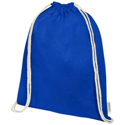 Sac refermable à cordon Odisha de 5 L bio certifié OCS 140 g/m²