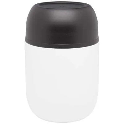 Boîte-repas Supo en acier inoxydable recyclé à double paroi de 480 ml avec cuillère pliable
