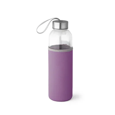 Raise – Bouteille de sport en verre et acier inoxydable 520 mL