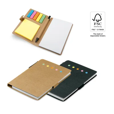 Cooper – Carnet de notes adhésif, 6 types de feuilles autocollantes
