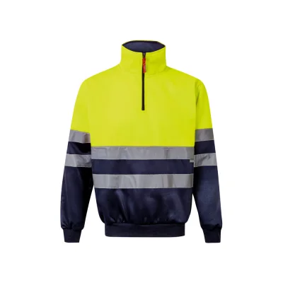 VL Thor Large – Sweatshirt bicolore (300g/m²) en polyester éponge (100%)
