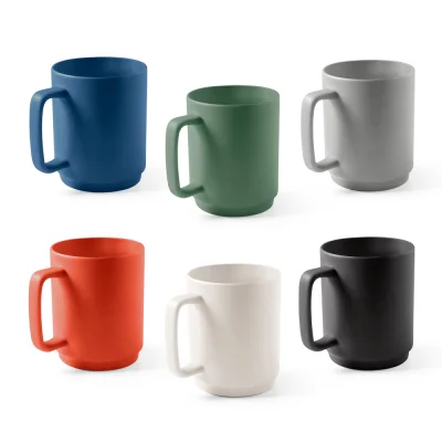 Mighty – Tasse en céramique avec corps cylindrique 330 mL