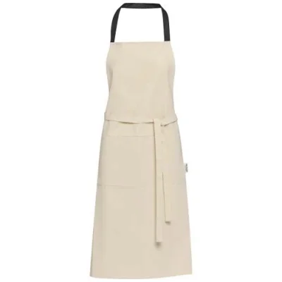 Tablier Nia en coton recyclé 200 g/m²