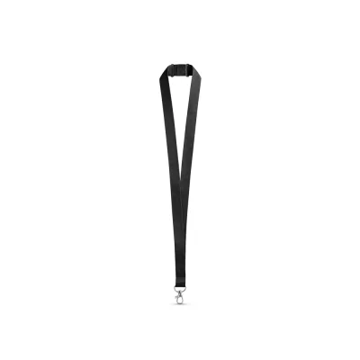 Leeds – Lanyard en polyester avec fermoir de sécurité
