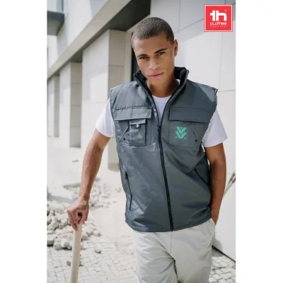 THC Stockholm – Bodywarmer - gilet de travail matelassé, rembourré