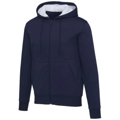 Sweat à capuche sherpa de 320 g/m² Natron intégralement zippé