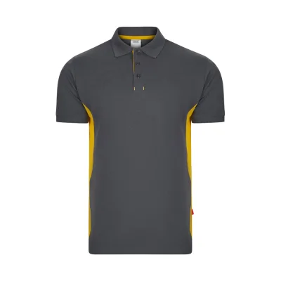 VL Supay – Polo piqué bicolore (180g/m²), manches courtes, en coton (60%) et polyester (40%)