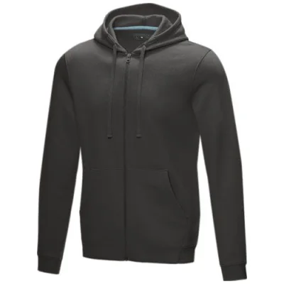 Sweat full zip à capuche Ruby bio homme