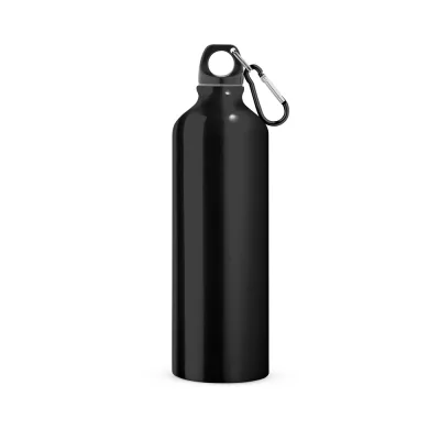 Landscape L – Bouteille de sport 800mL en aluminium avec mousqueton