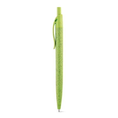 Camila – Stylo à bille en fibre de paille de blé et ABS avec clip