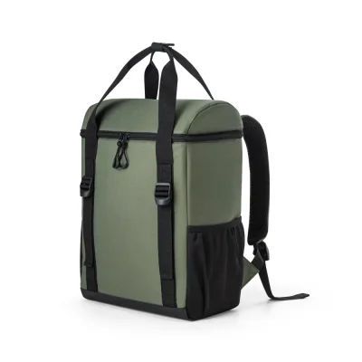 Roma L – Sac à dos isotherme rembourré en polyester recyclé 600D ripstop 16 L