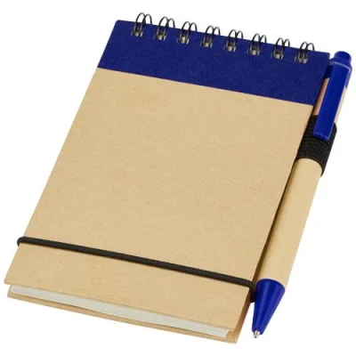 Bloc-notes recyclé format A7 avec stylo Zuse