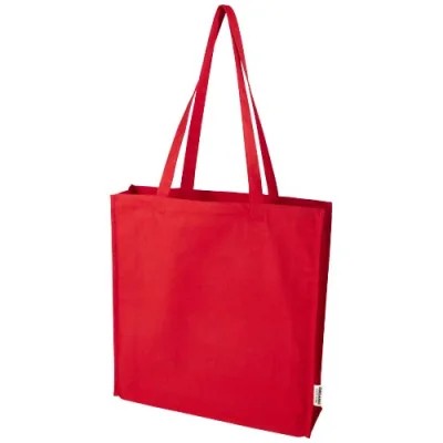 Sac shopping à soufflets Odisha bio OCS 180 g/m2 de 14 L